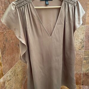 WHBM Tan Women's Top